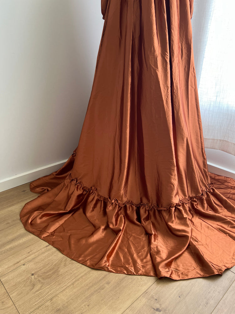 SALE Rust Sample Dress