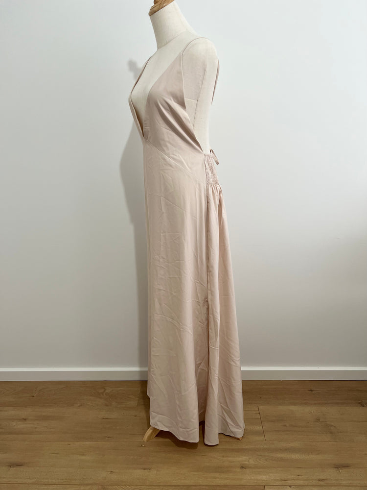 SADIE Backless Slip in Light Beige